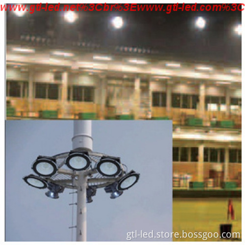 high power 500W LED high pole light IP65